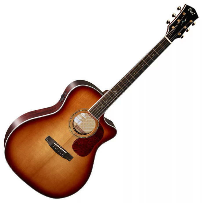 Cort Gold-A8 Acoustic-Electric Guitar - Light Burst