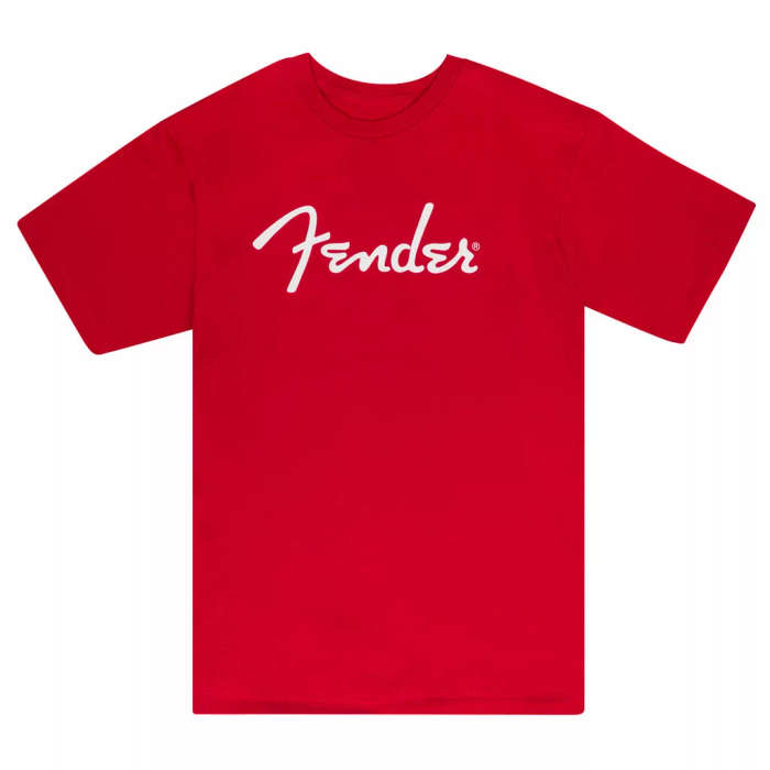 Fender Spaghetti Logo T-Shirt Dakota Red - XL