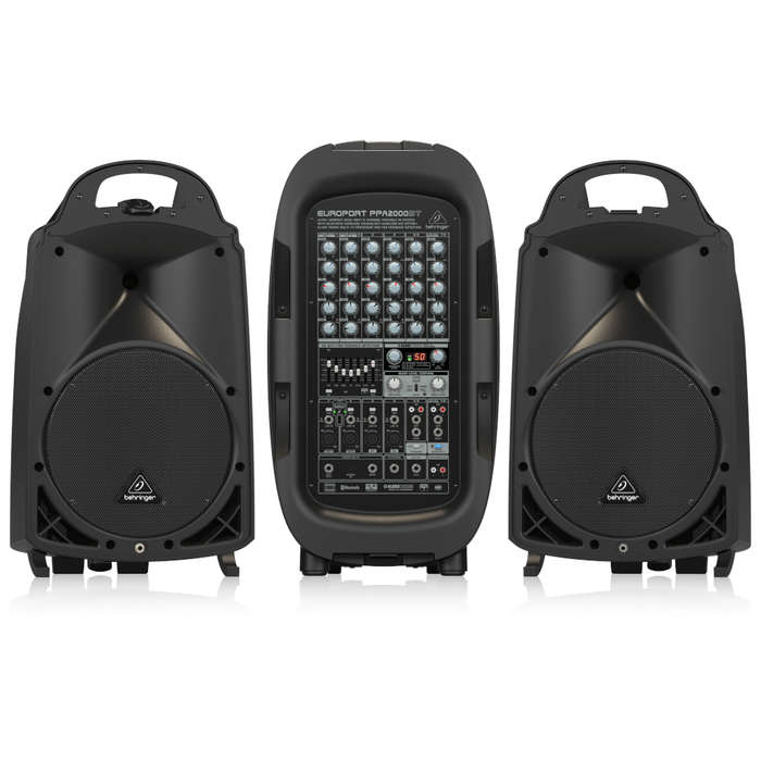 Behringer Europort PPA2000BT 8-channel Portable PA System with Bluetooth