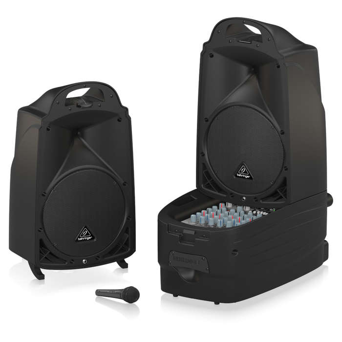 Behringer Europort PPA2000BT 8-channel Portable PA System with Bluetooth