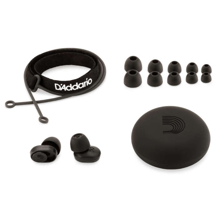 D'Addario dBud Universal Fit Volume Adjustable Earplugs