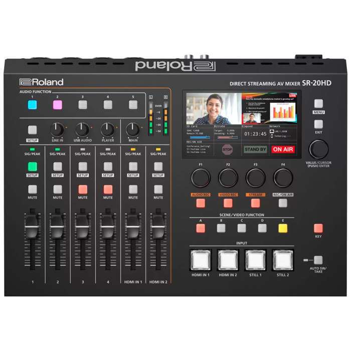 Roland SR-20HD Direct Streaming AV Mixer - Open Box
