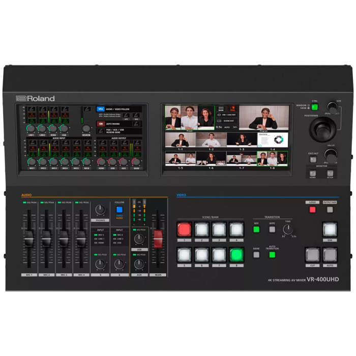 Roland VR-400UHD 4K Steaming AV Mixer - Open Box