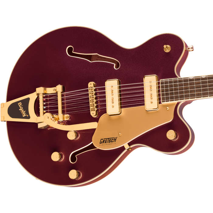 Gretsch Electromatic Pristine LTD Center Block Double-Cut Semi-hollowbody Electric Guitar with Bi...