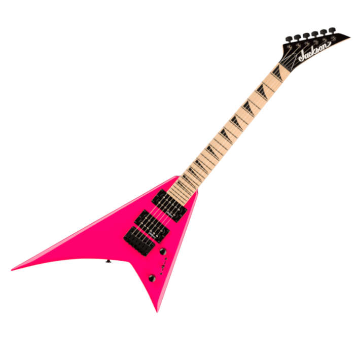 Jackson JS Series Rhoads Minion JS1X Electric Guitar - Neon Pink