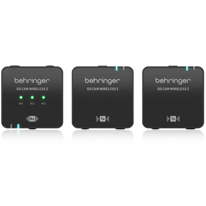 Behringer GO CAM Wireless 2 - Digital Wireless Dual Clip-On Microphone System