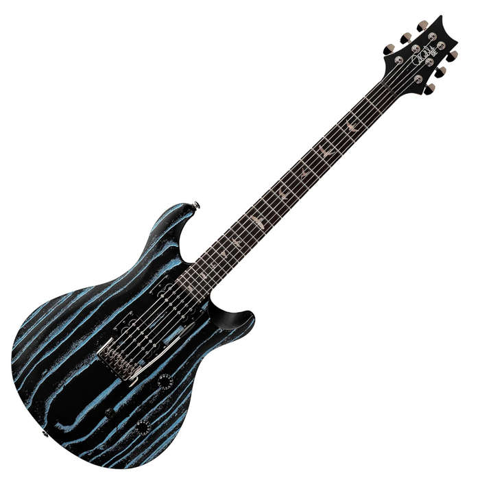PRS SE Sandblasted CE 24 Electric Guitar - Sandblasted Blue, Limited Edition