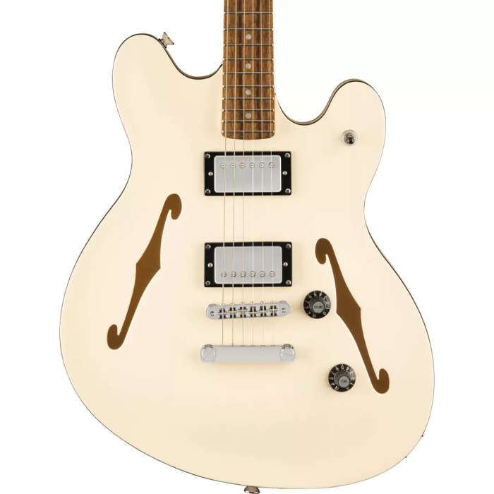 Squier Affinity Series® Starcaster® Deluxe Electric Guitar - Olympic White