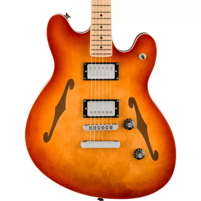 Squier Affinity Series® Starcaster® Deluxe Electric Guitar - Sienna Sunburst