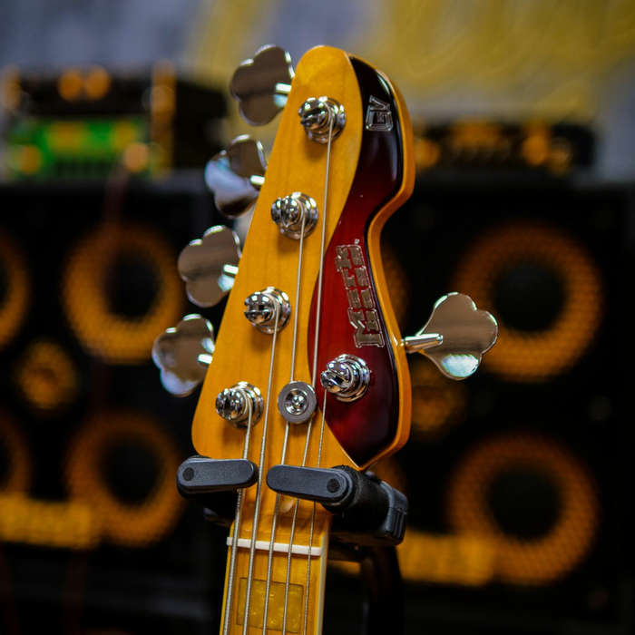 Markbass MB GV 5 Gloxy CR MP 5-String Passive Bass Guitar - 3-Tone Sunburst
