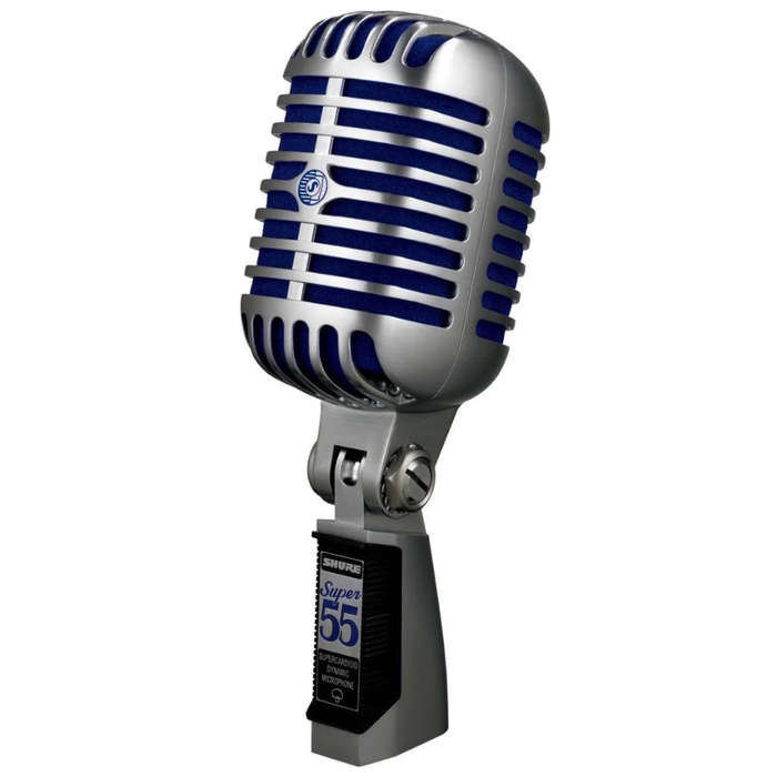 Shure Super 55 Deluxe Supercardioid Dynamic Vocal Microphone