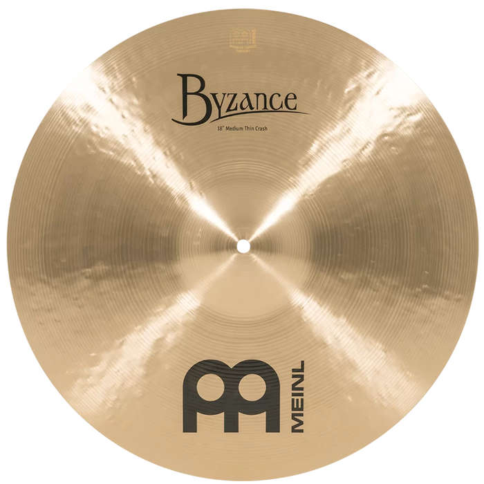 Meinl Cymbals 18 inch Byzance Traditional Medium Crash Cymbal