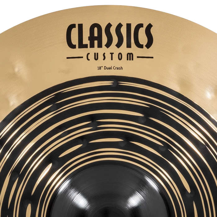 Meinl Cymbals 18-inch Classics Custom Dual Crash