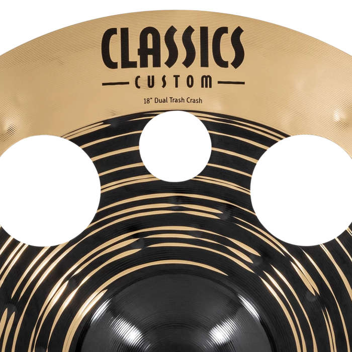 Meinl Cymbals 18 inch Classics Custom Dual Trash Crash