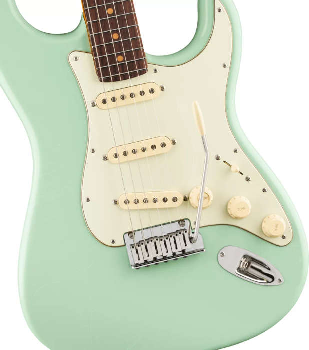 Fender American Ultra Luxe Vintage '60s Stratocaster®, Rosewood Fingerboard, Surf Green