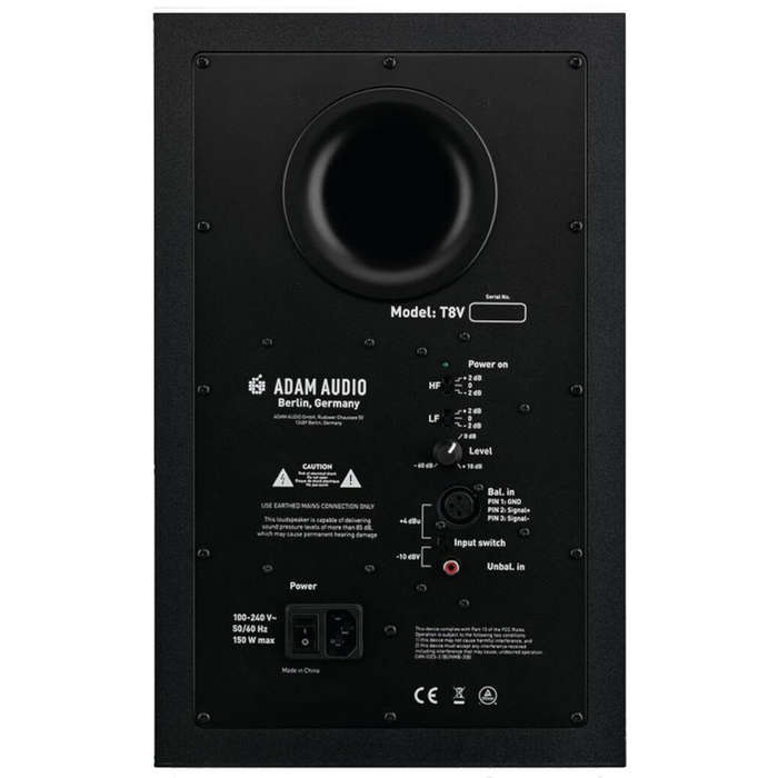 ADAM Audio T8V 8-inch Powered Studio Monitor - (each)