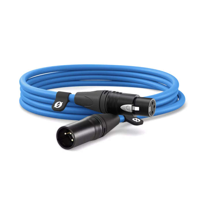 Rode Premium 3-Metre XLR Cable - Blue