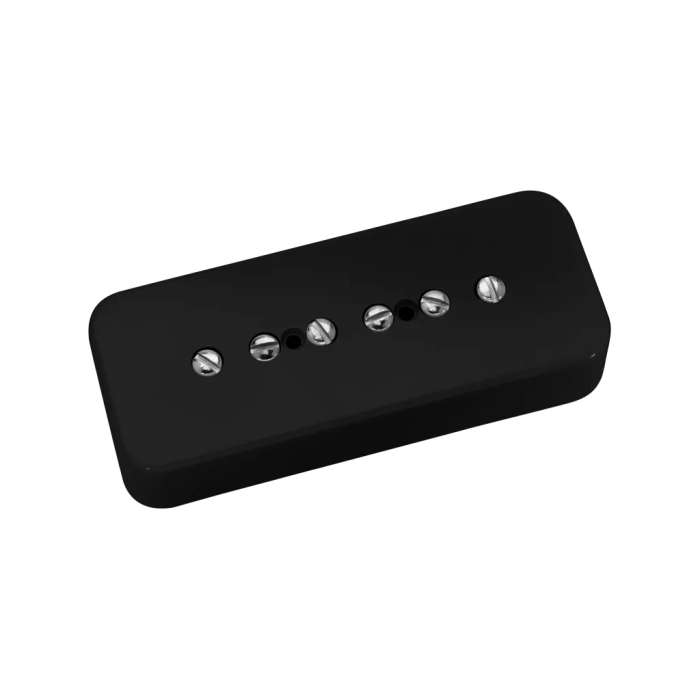 Dimarzio Fantom P90 Soapbar  - Black with Nickel Poles