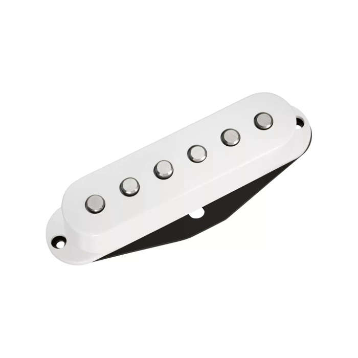 Dimarzio Area 58  Stacked Hum Canceling Strat Pickup - White with Default Poles