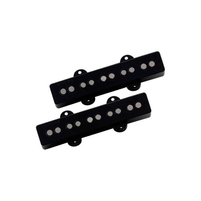 Dimarzio Area J 5 Pair  5-String Bass Pickup - Black with Default Poles