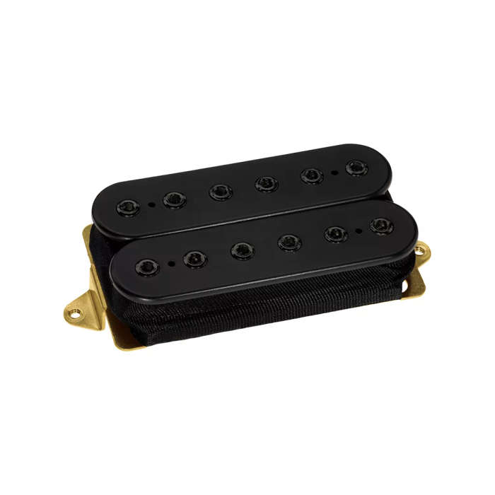 Dimarzio PAF Pro®  Medium Power Humbucker Pickup - Black with Black Poles