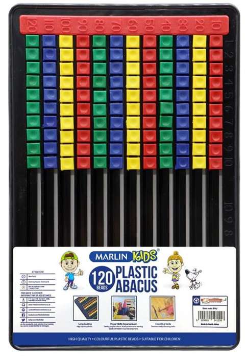Marlin Kids Plastic Flat Board Abacus