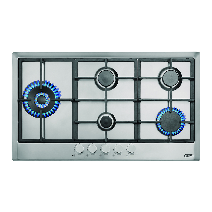 Defy DHG129 Gemini Gas Hob DHG129 5 Gas Burner
