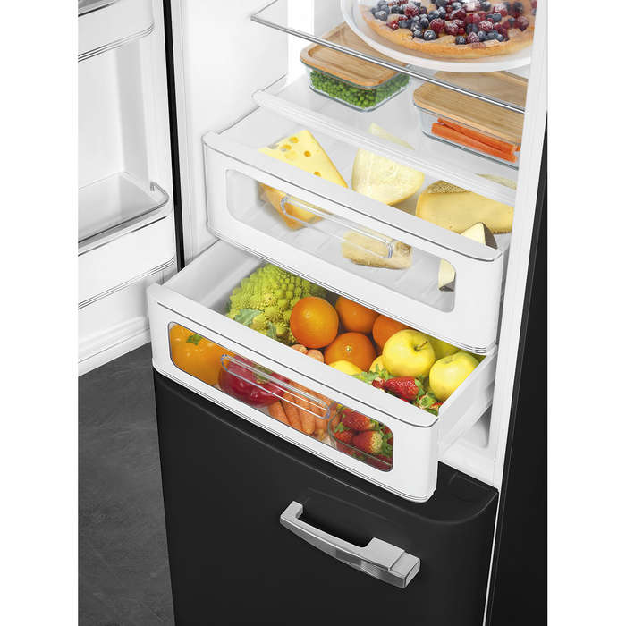 Smeg FAB32RPB5 Retro Bottom Freezer Fridge