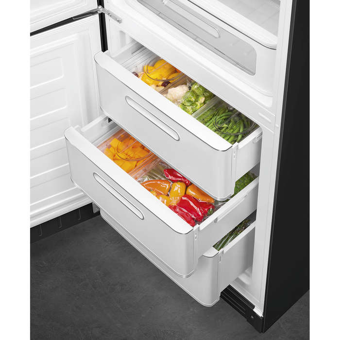 Smeg FAB32RPB5 Retro Bottom Freezer Fridge