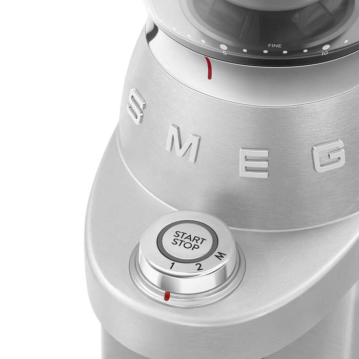 Smeg Aluminium Coffee Grinder - CGF02SSEU