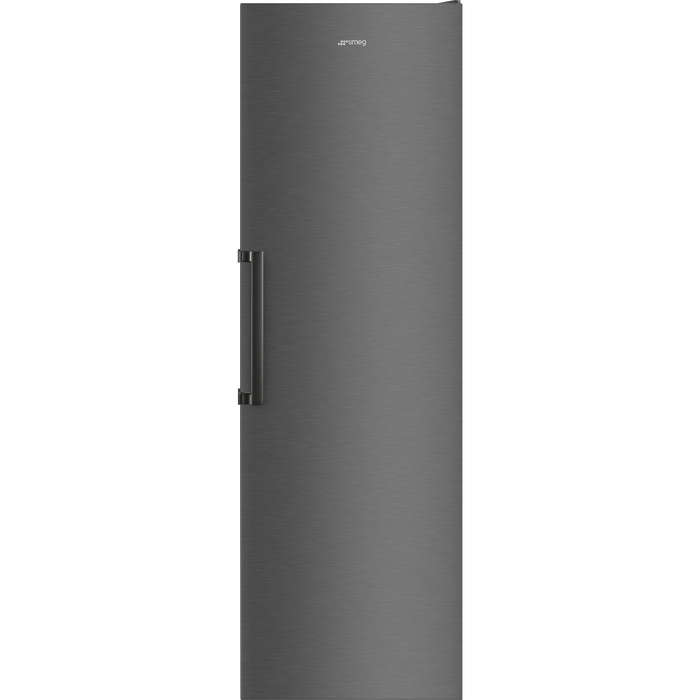 Smeg 60cm Dark Inox Free Standing One Door Refrigerator - RL39KNZA