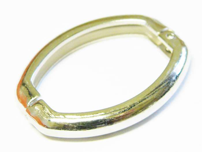 Hands magnetic clasp, 12x32mm, black & gold