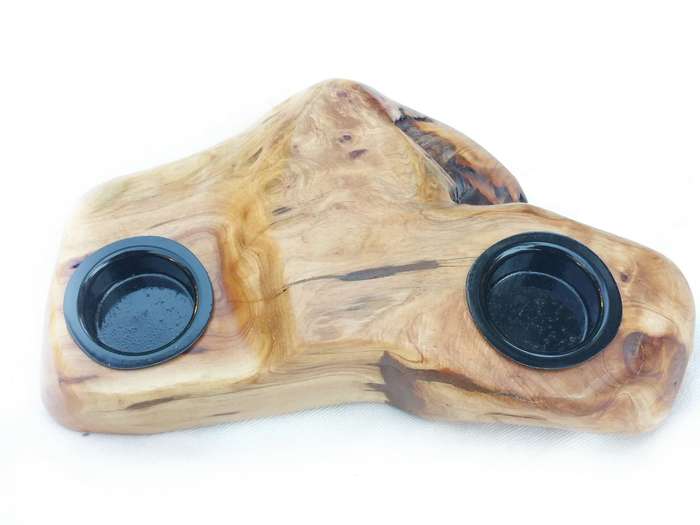 Driftwood with tea candle 25cm