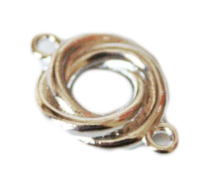 Nickel free spacer, circles, 18mm
