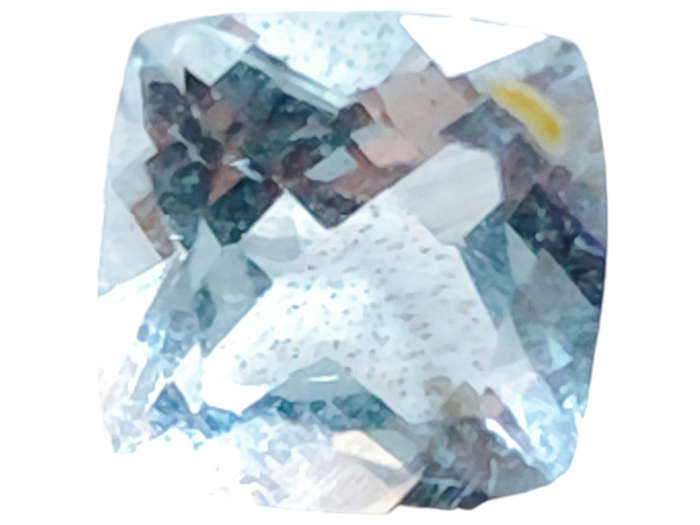 Aquamarine, cushion cut, 1.18ct, 7mm