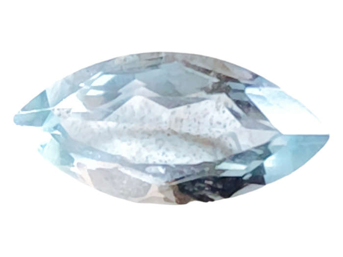 Aquamarine, marquise cut, 1.18ct, 5x11mm