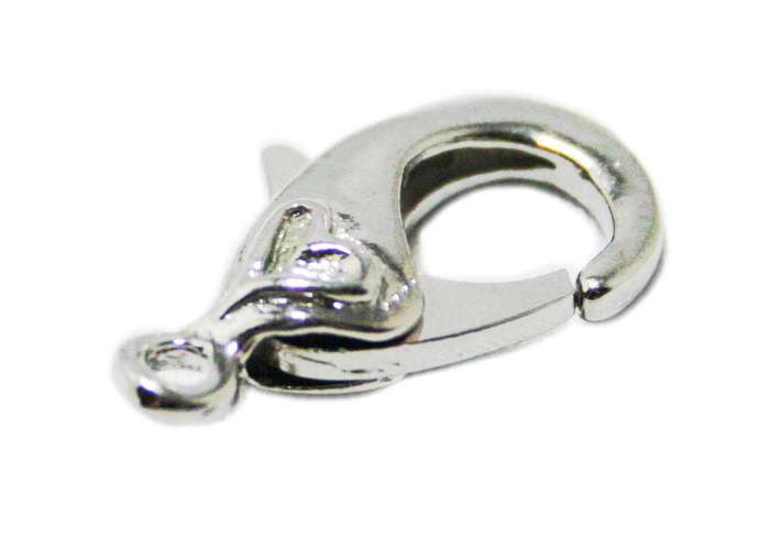 Nickel free lobster clasp w heart, 28mm