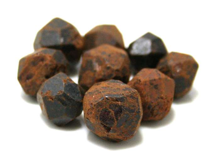 Garnet from Zambia, 4-8mm, rough