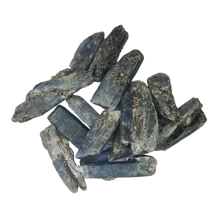 Blue Kyanite sticks, Zimbabwe, 1-5cm