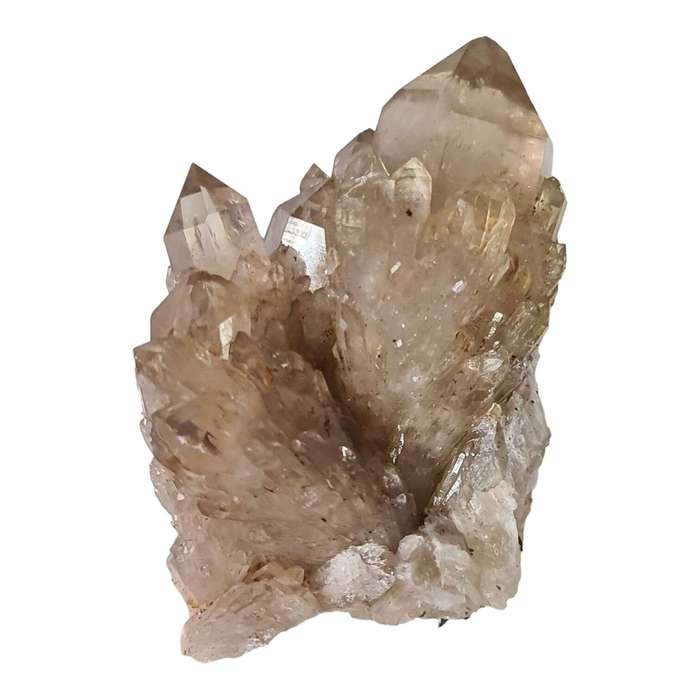 Natural Smoky Quartz cluster, Congo, 120x100x50mm