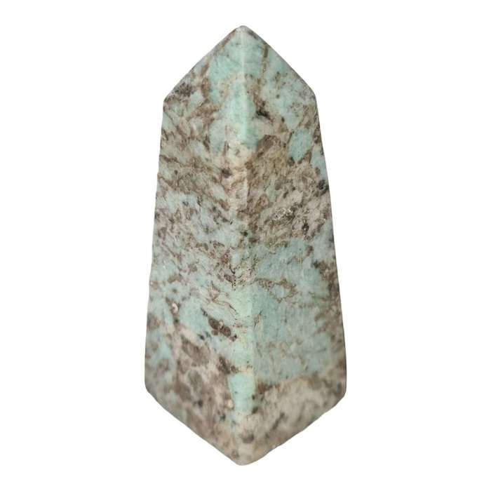 Blue Smithsonite tower, 85-90mm