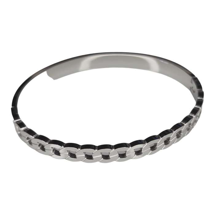 Stainless steel chain design bangle