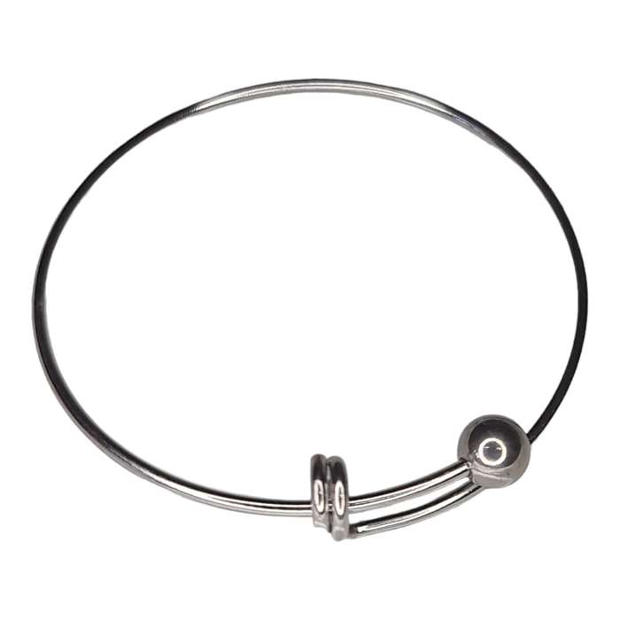 Stainless steel bangle DIY, adjustable