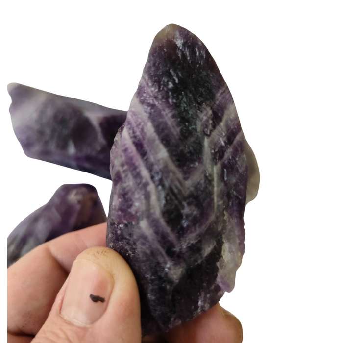 Amethyst dogtooth rough crystal