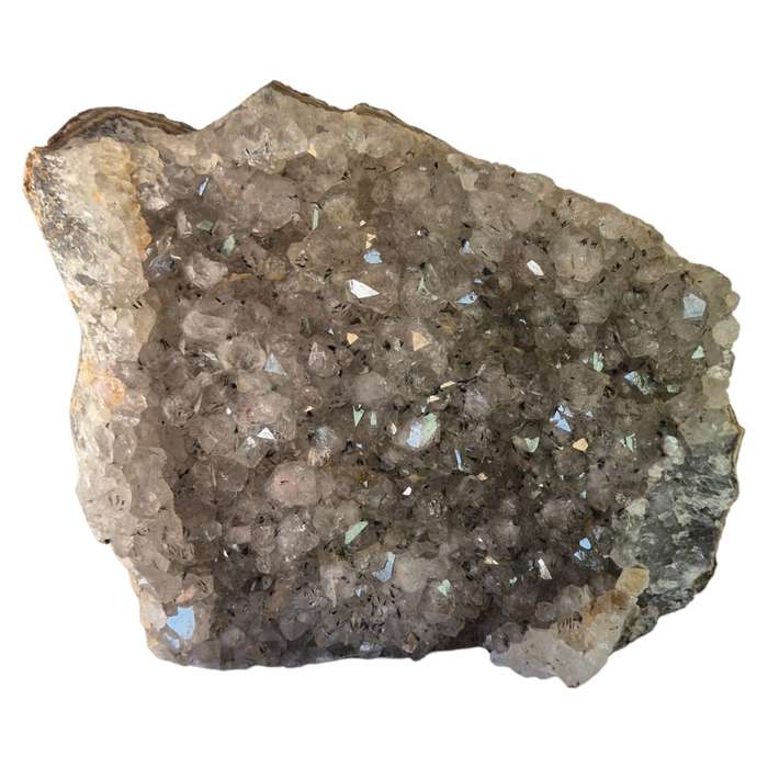 Geothite included Quartz, Mozambique, 19x20x7cm
