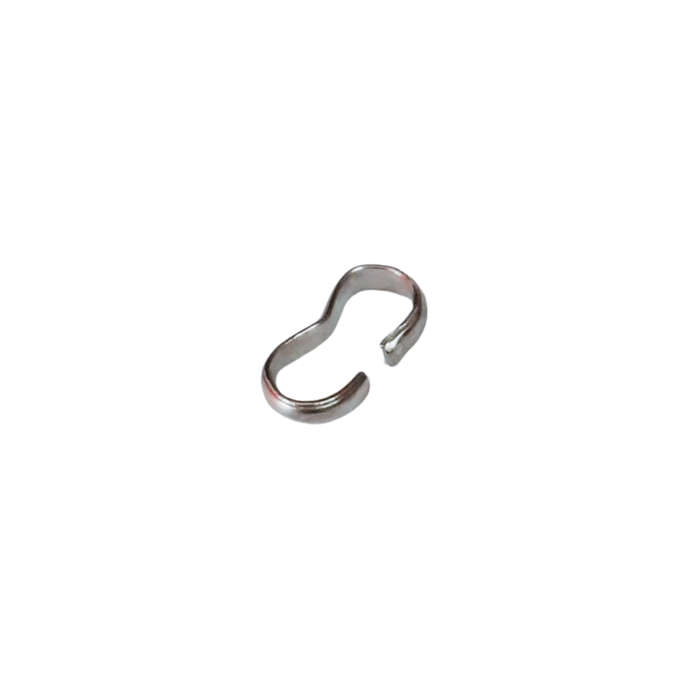 3 x Double thread crimp, size 5 x 10mm, Stainless steel