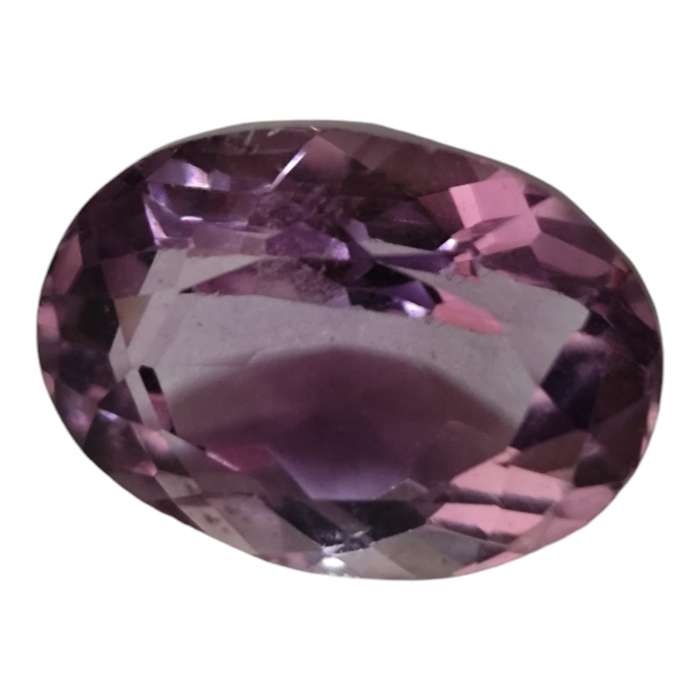 Amethyst cut stone, Oval Cut, 8.5ct, 15.3x11.6mm