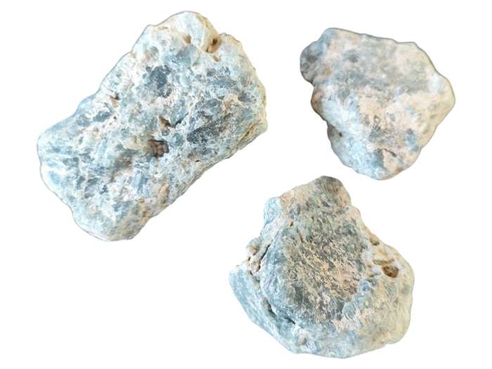 Grandidierite with mica, Rough, 3-6cm, Madagascar