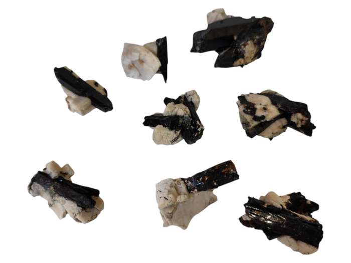 Aegerine with feldspar, Zomba, Malawi, 4.6-7cm