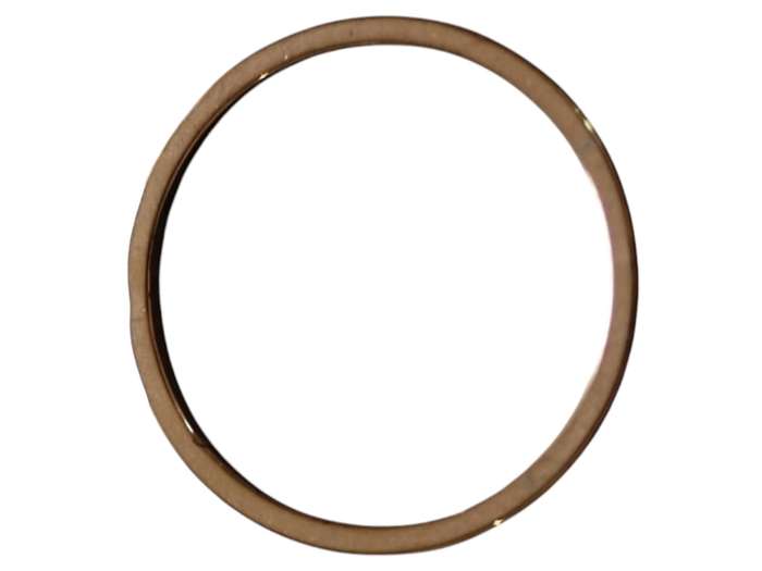 Round shape pendant, Stainless Steel, rose gold 16mm